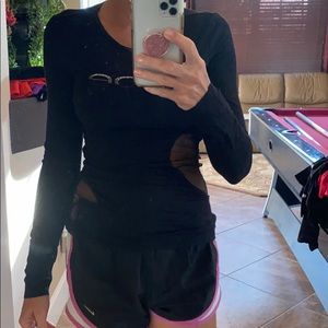 Bebe long sleeve shirt